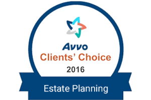 Avvo Client's Choice 2016 / Estate Planning - Badges